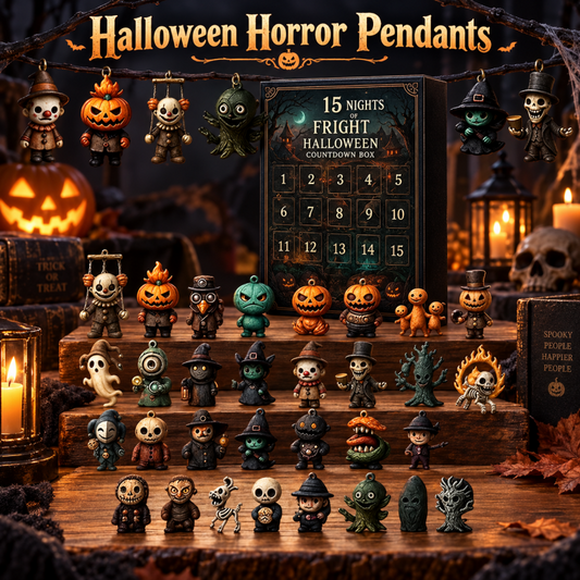 15-Day Halloween Countdown Box | Spooky Daily Surprise Advent Calendar