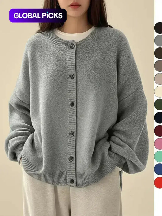 💥Limited-Time Deals💥 5-Piece Women's Casual Knit Cardigan Set — All-Season Style