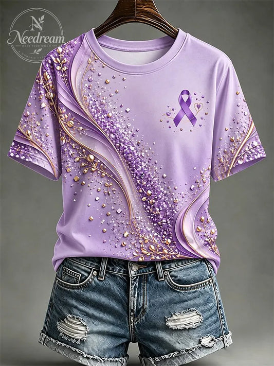 Women'S Gradient Ribbon T-Shirt
