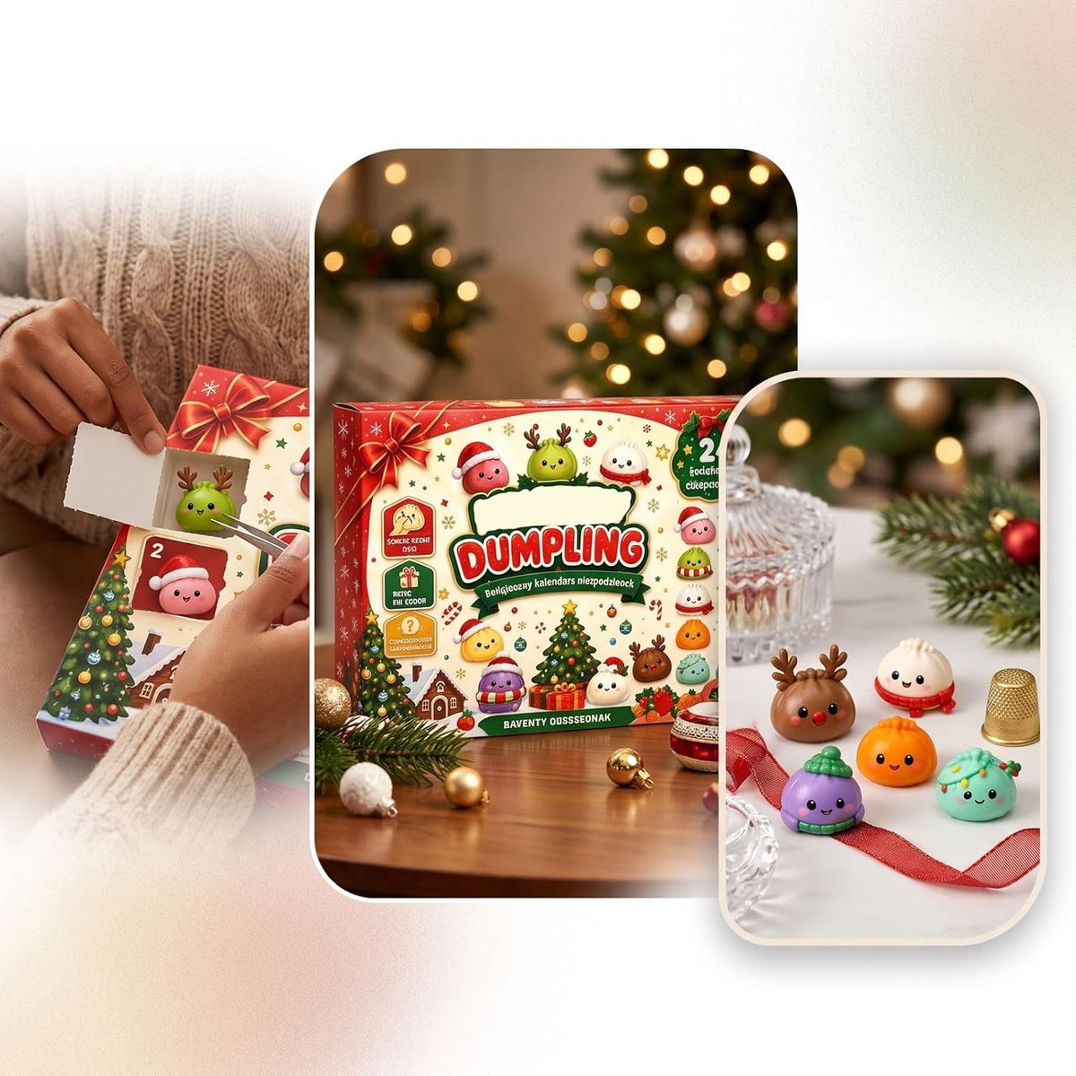 24-Day Squishy Christmas Advent Calendar – 24 Holiday Surprises