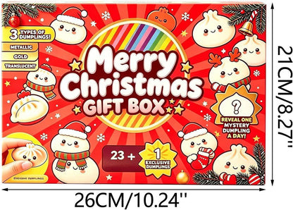 24-Day Squishy Christmas Advent Calendar – 24 Holiday Surprises