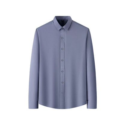 Men's Stretch Non-Iron Shirt | Breathable Wrinkle-Resistant Dress Shirt