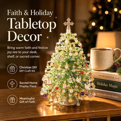 DIY Beaded Christmas Tree Kit – Create Your Own Holiday Decoration