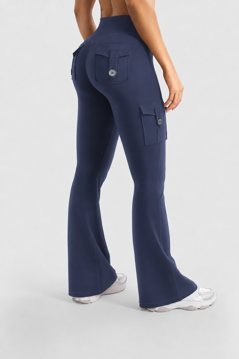 Hot Deal！🤸 High Waist Scrunch Cargo Leggings 🩳