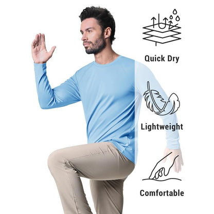 Men's UPF 50+ Performance Shirt | Lightweight Quick-Dry Sun Protection Top
