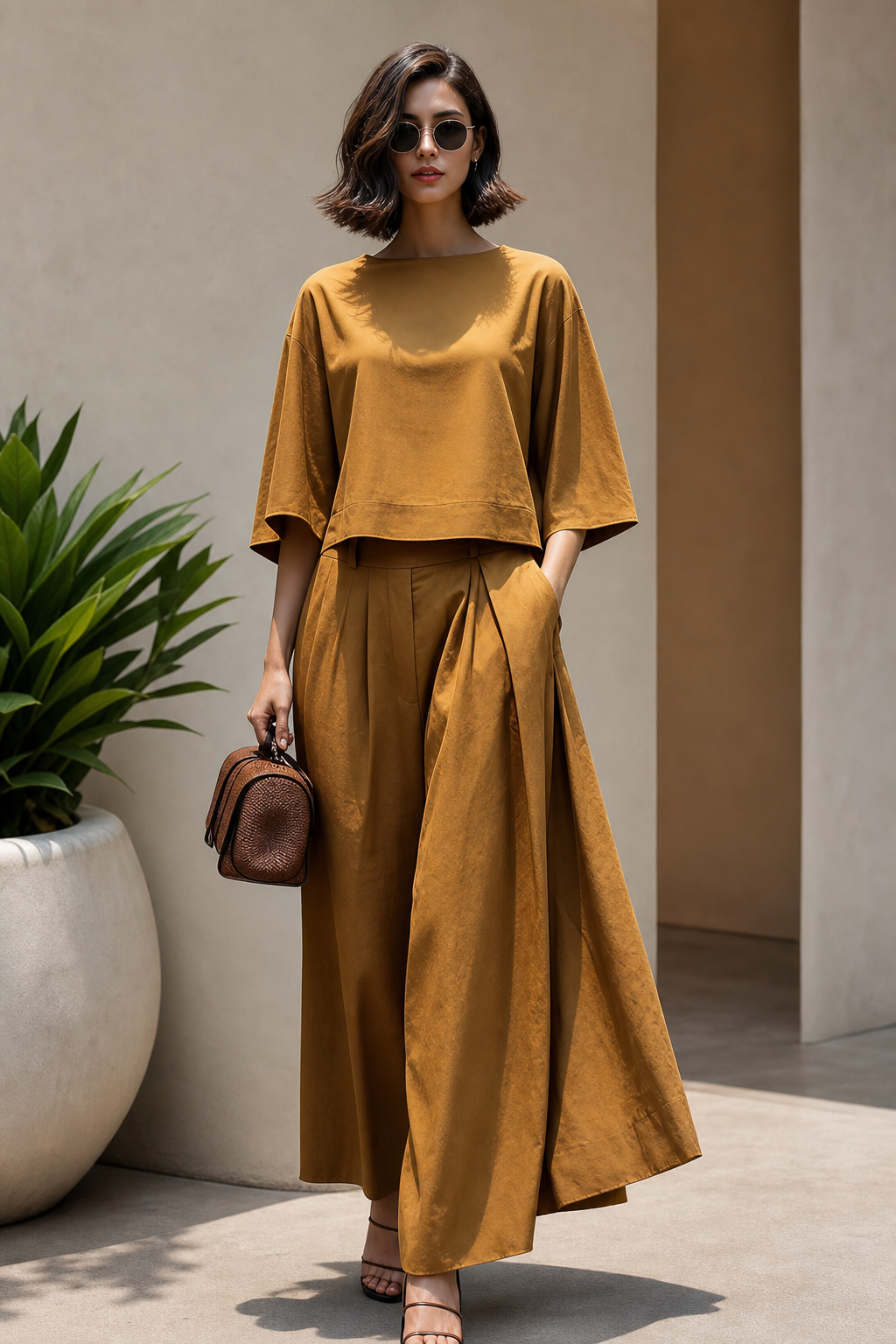 🌸🌸Minimalist Loose Women Matching Set ☁️