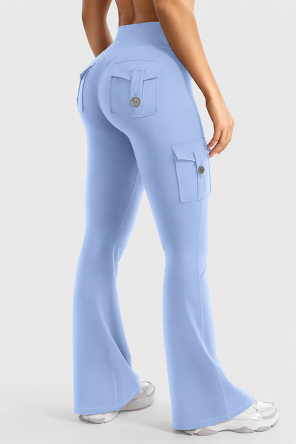 Hot Deal！🤸 High Waist Scrunch Cargo Leggings 🩳