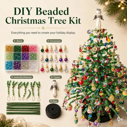 DIY Beaded Christmas Tree Kit – Create Your Own Holiday Decoration