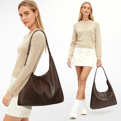 💥Limited Time Offer | Women's Oversized Tote Bag - Premium Vegan Leather Shoulder Bag