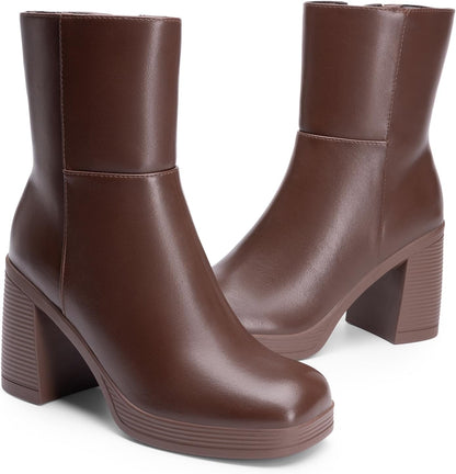 💥Trending Now | Women's Platform Gogo Ankle Boots - Bold Street Style Shoes