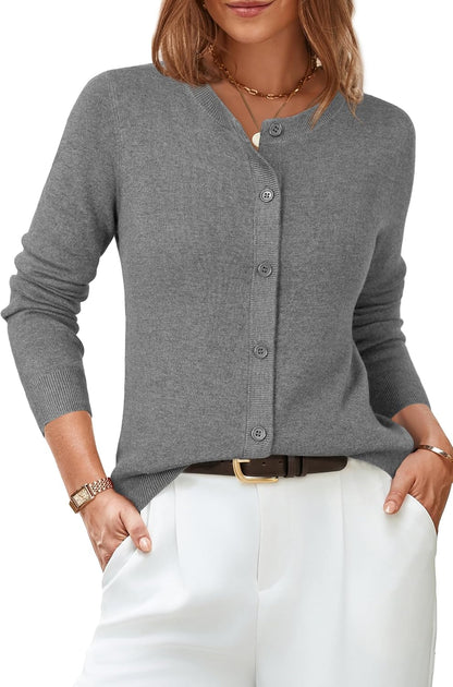 Women's Bat Print Knit Cardigan | Cozy Halloween Button-Up Sweater