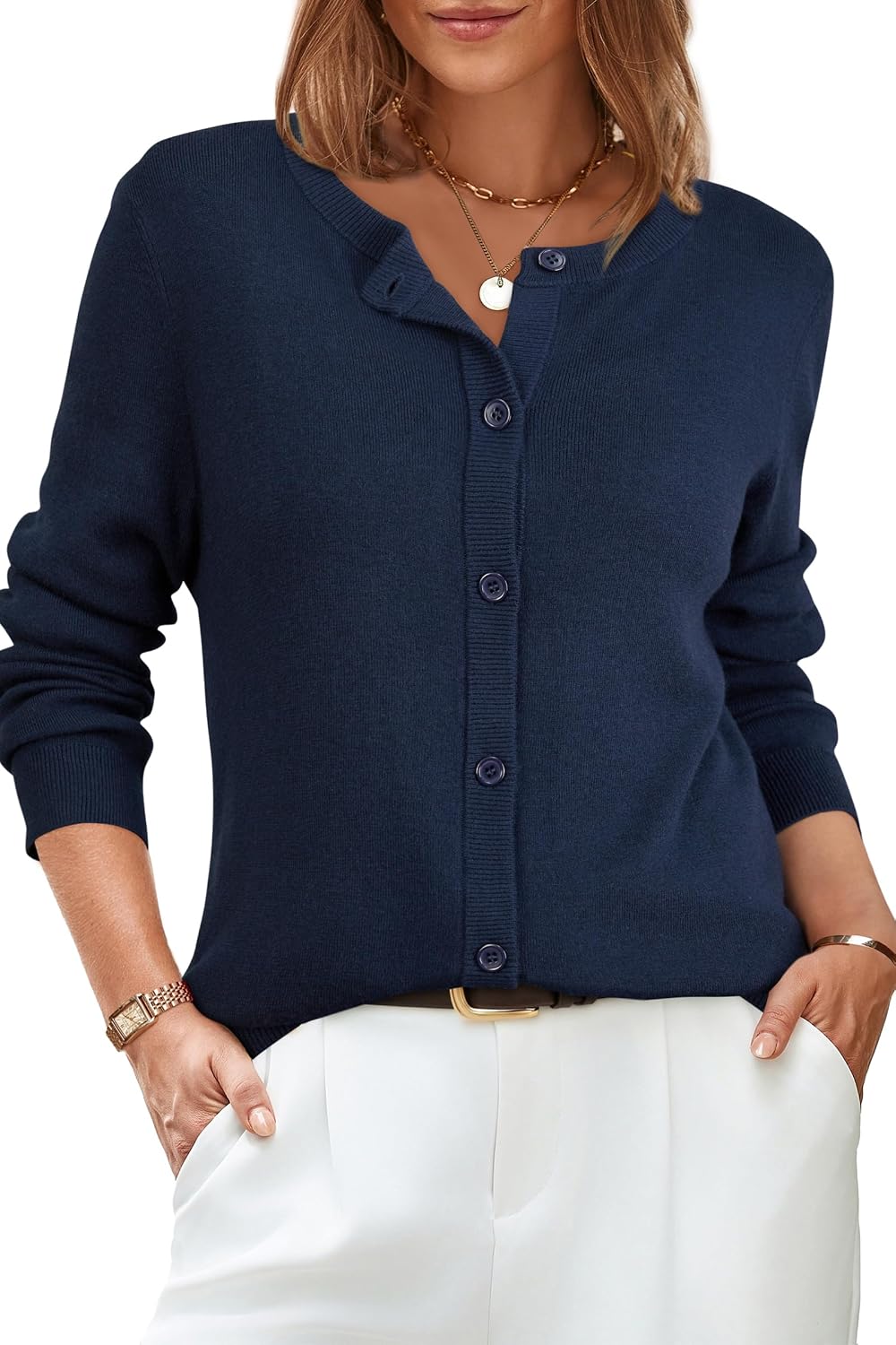 Women's Bat Print Knit Cardigan | Cozy Halloween Button-Up Sweater