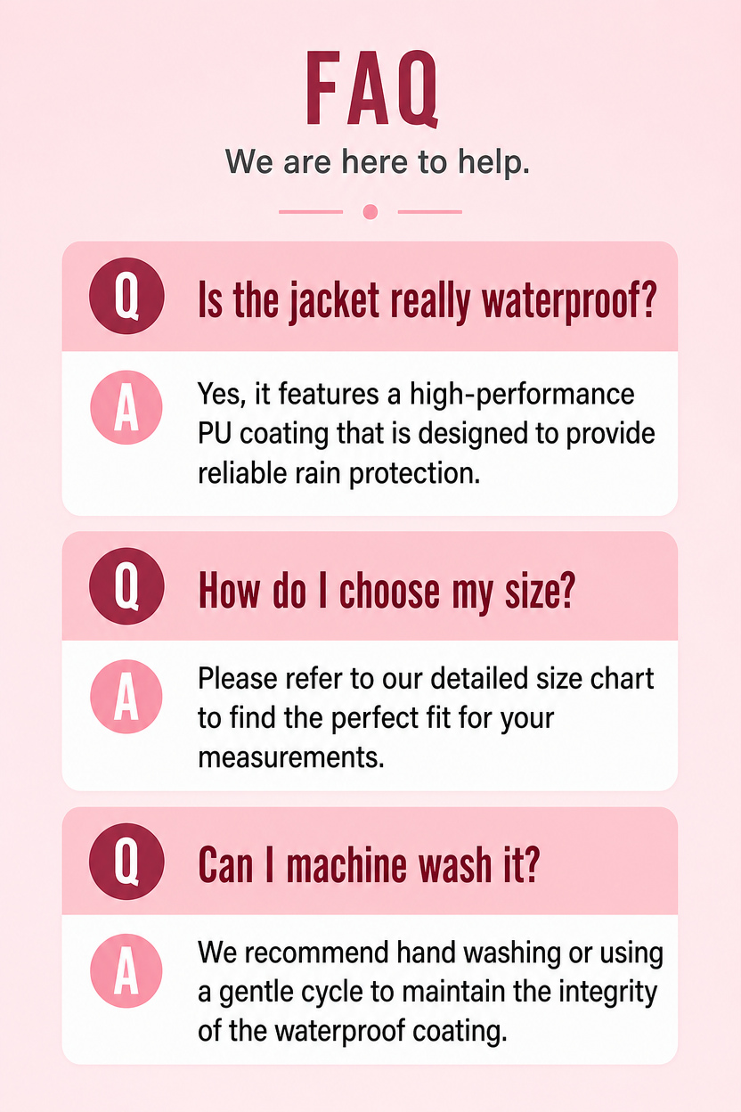 Women's Casual Waterproof Hooded Jacket | Lightweight Rain Windbreaker