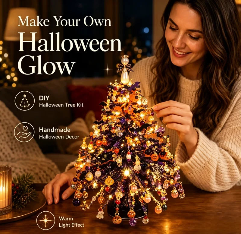 DIY Beaded Christmas Tree Kit – Create Your Own Holiday Decoration