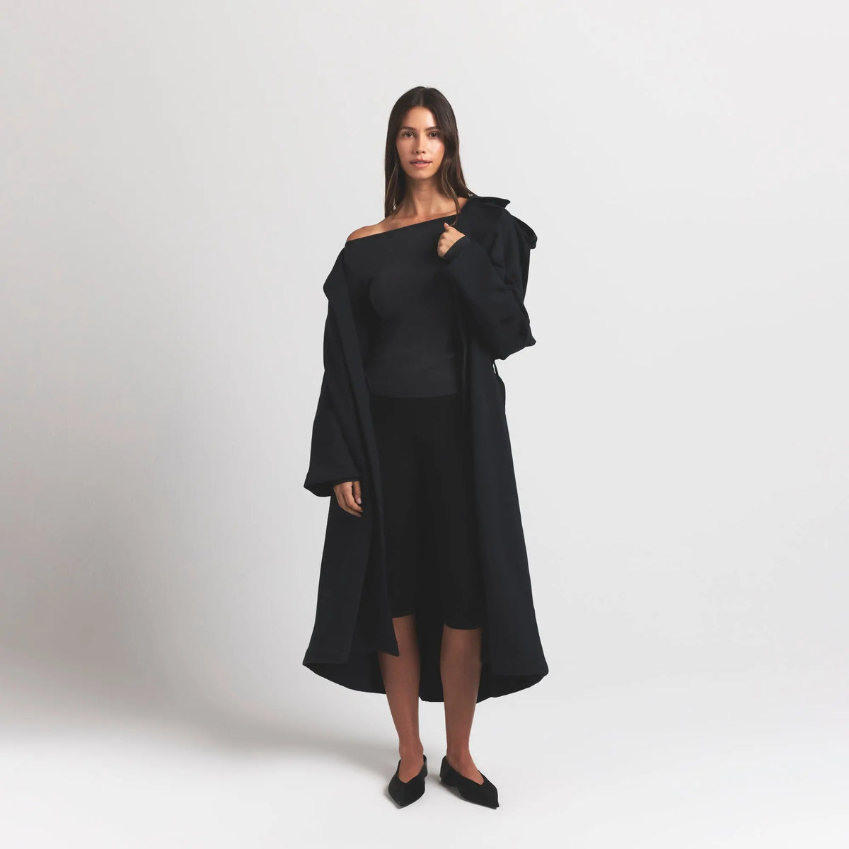 💥Hot Deal  | Women's Oversized Fleece Trench Coat - Cozy Streetwear Essential