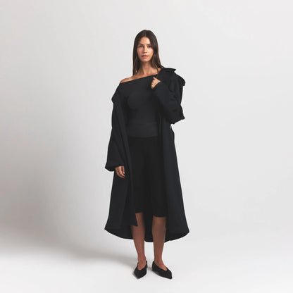 💥Hot Deal  | Women's Oversized Fleece Trench Coat - Cozy Streetwear Essential