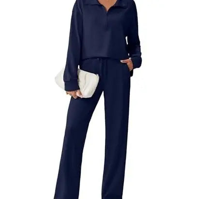 🌸🌸SALE！2-Piece Half Zip Tracksuit Set ✨