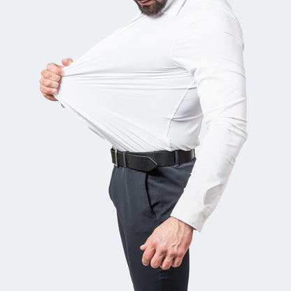 Men's Stretch Non-Iron Shirt | Breathable Wrinkle-Resistant Dress Shirt