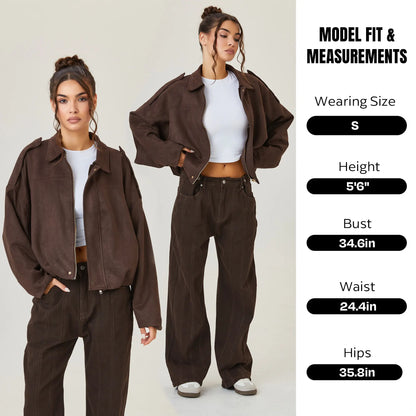 💥 Limited-Time Deals | 5-Piece Women's Vintage Winter Jacket Set