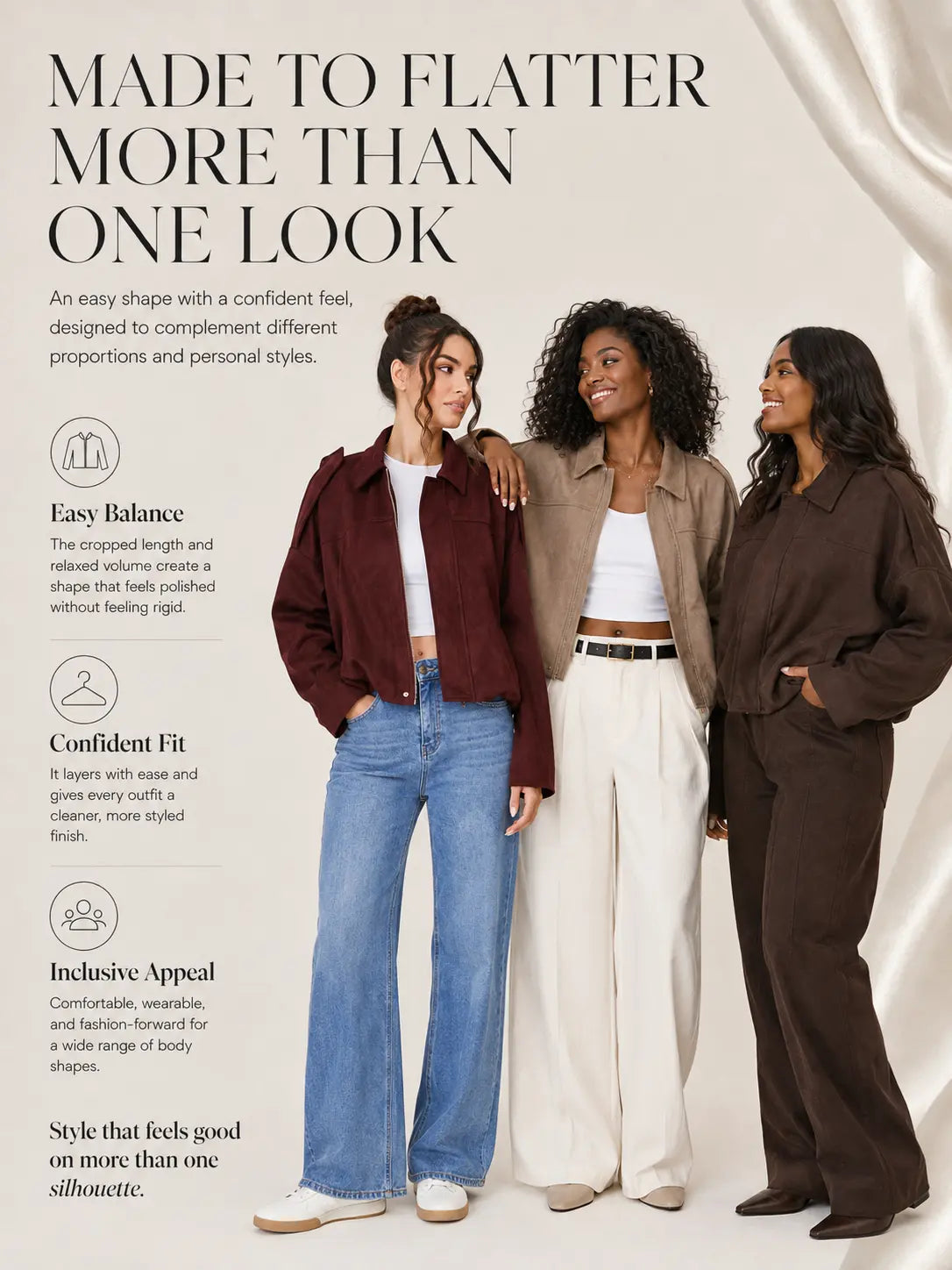 💥 Limited-Time Deals | 5-Piece Women's Vintage Winter Jacket Set