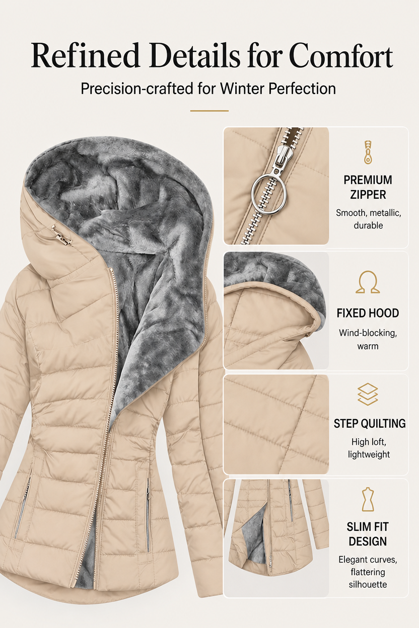 Over 80,000 buyers have already jumped in!Women's Fleece Lined Hooded Winter Coat