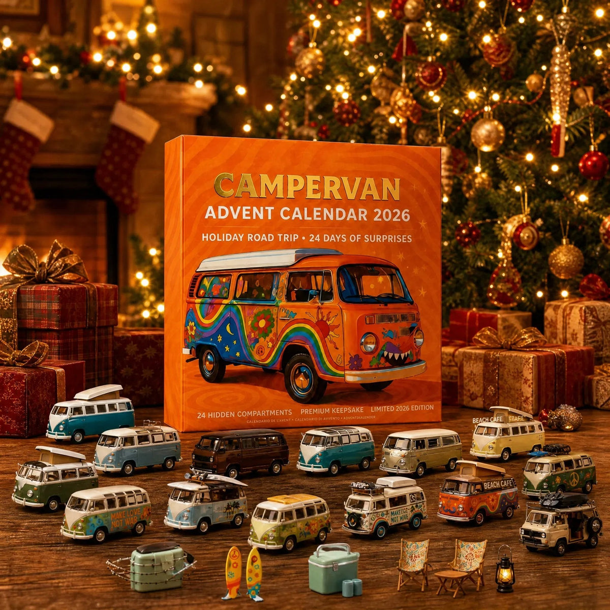 2026 Campervan Advent Calendar – 24 Days of Holiday Road Trip Surprises