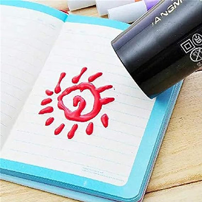 🌸🌸🖍️ Christmas Hot Sale 50% OFF🎁Magic Puffy Bubble Pens, Heat Activated Popcorn Pens DIY 3D Art Marker for Kids Crafts