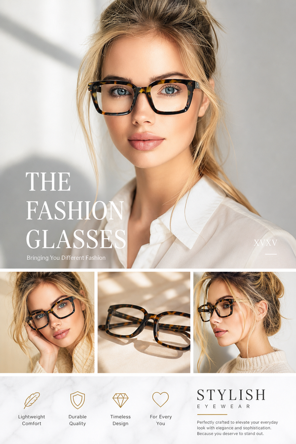 🔥LAST DAY SALE👓 3-Pack Square Blue Light Reading Glasses ✨