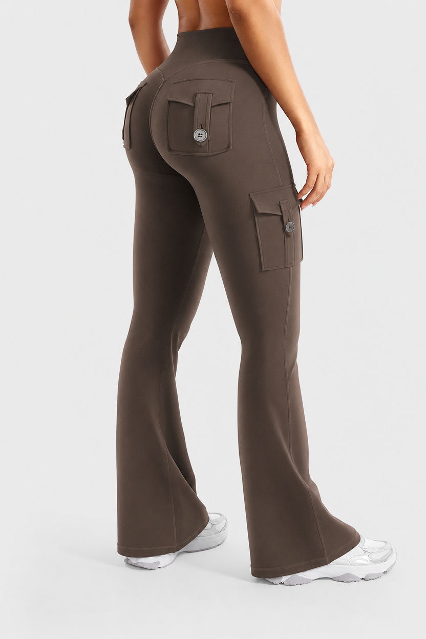 Hot Deal！🤸 High Waist Scrunch Cargo Leggings 🩳