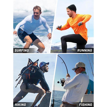 Men's UPF 50+ Performance Shirt | Lightweight Quick-Dry Sun Protection Top