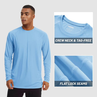 Men's UPF 50+ Performance Shirt | Lightweight Quick-Dry Sun Protection Top