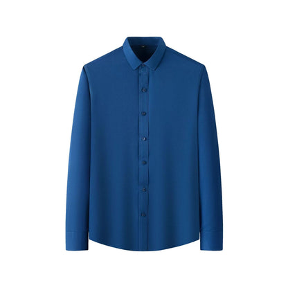 Men's Stretch Non-Iron Shirt | Breathable Wrinkle-Resistant Dress Shirt
