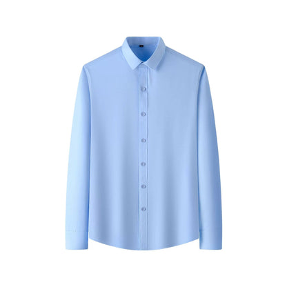 Men's Stretch Non-Iron Shirt | Breathable Wrinkle-Resistant Dress Shirt