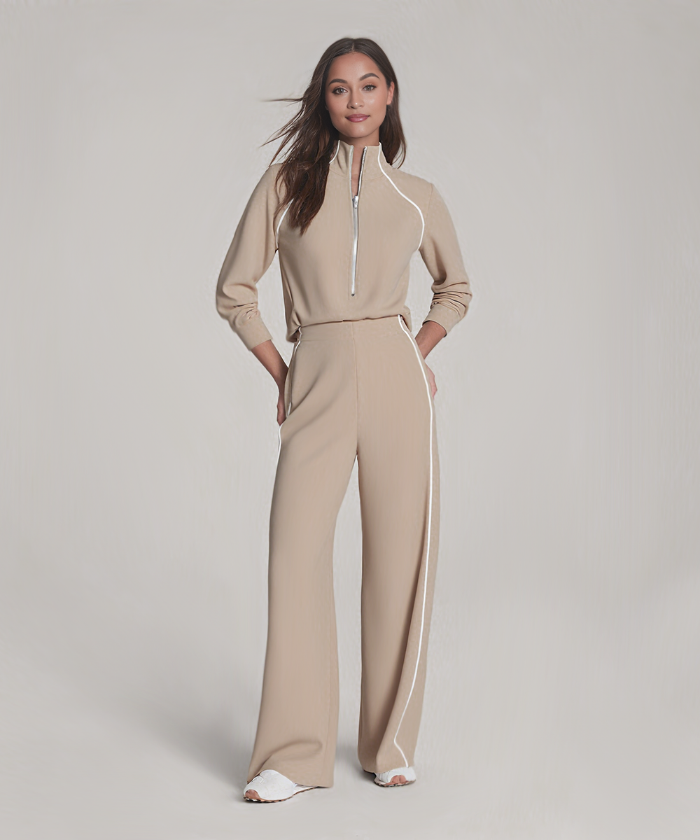 Women's Casual Jumpsuit | Stretchy Pull-On Travel & Everyday One-Piece Outfit
