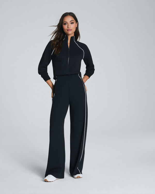 Women's Casual Jumpsuit | Stretchy Pull-On Travel & Everyday One-Piece Outfit