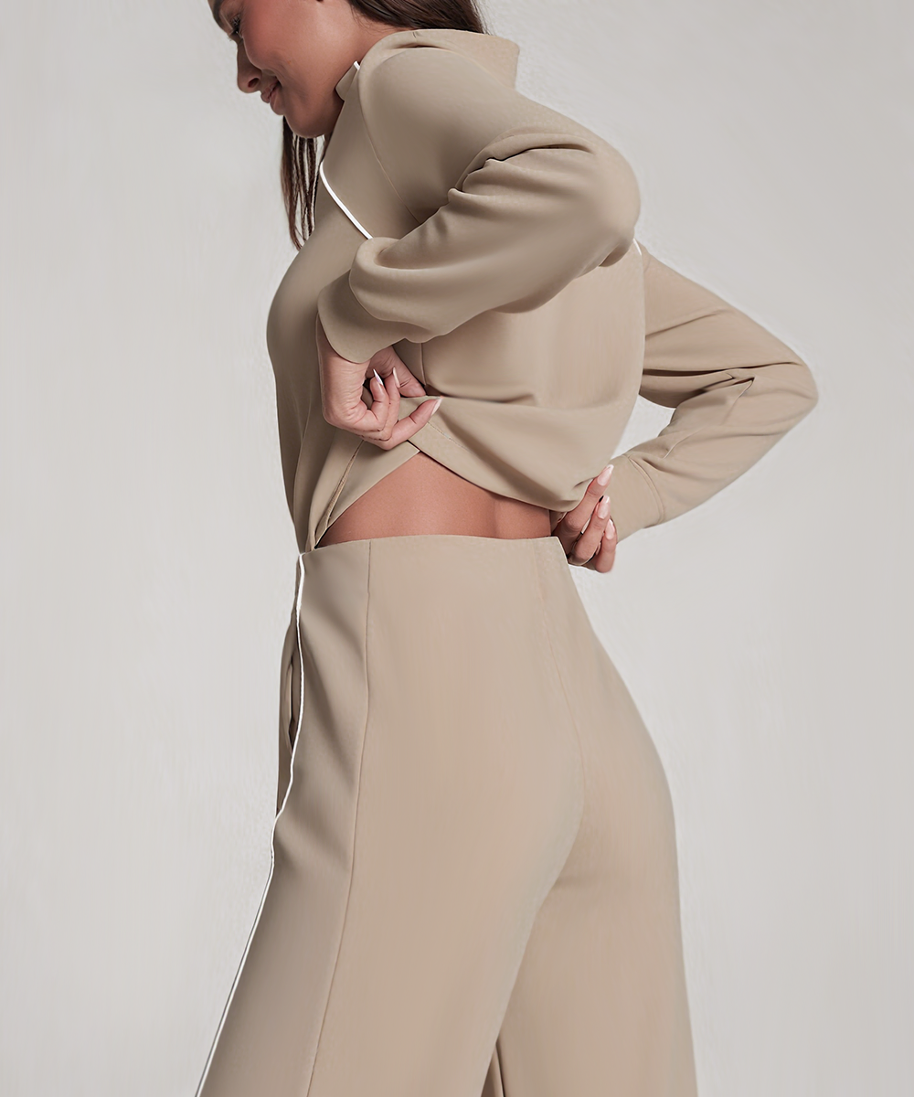 Women's Casual Jumpsuit | Stretchy Pull-On Travel & Everyday One-Piece Outfit
