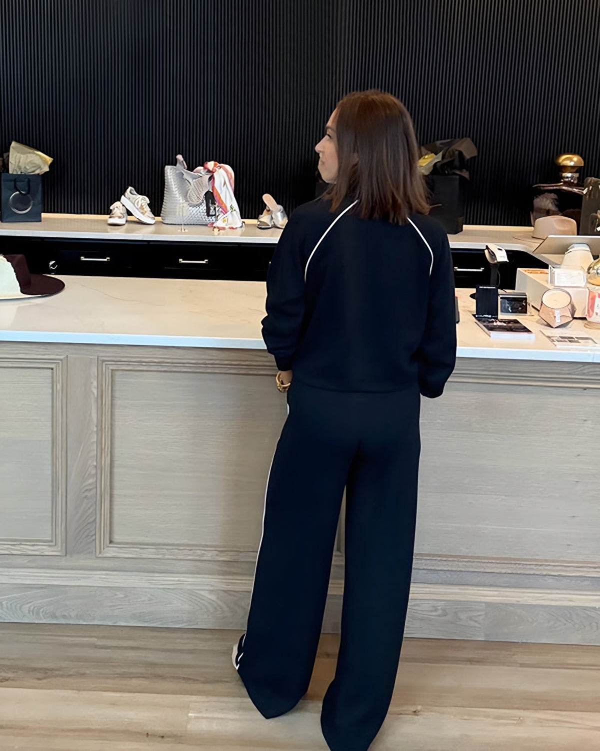 Women's Casual Jumpsuit | Stretchy Pull-On Travel & Everyday One-Piece Outfit