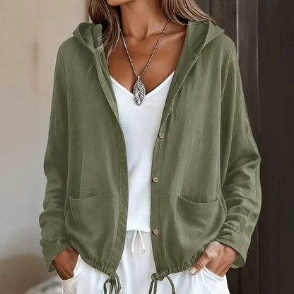 🤲LAST DAY SAVE 49% ⏰Adjustable Drawstring Hooded Lightweight Jacket