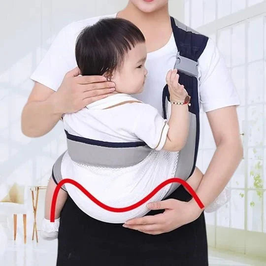 4-in-1 Breathable Baby Carrier – Comfortable Hands-Free Carrying for Parents