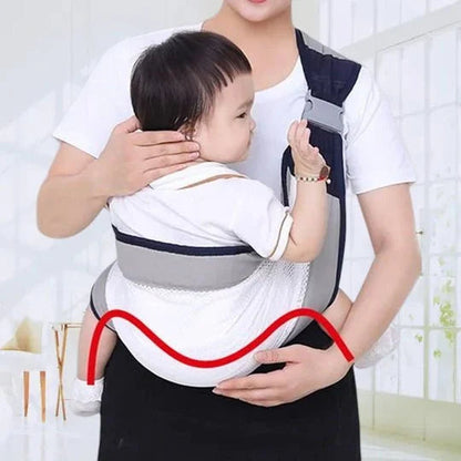 4-in-1 Breathable Baby Carrier – Comfortable Hands-Free Carrying for Parents