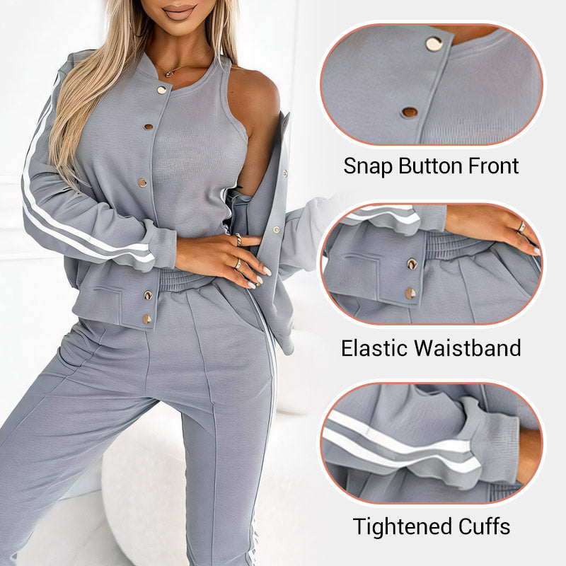 Women's 3 Piece Casual Outfit Set
