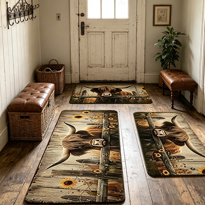 Elegant Non-Slip Kitchen Runner Rug