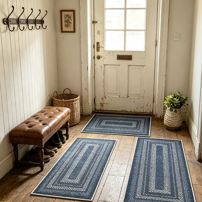 Elegant Non-Slip Kitchen Runner Rug