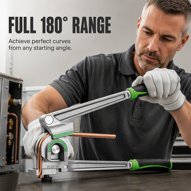 3-in-1 180° Manual Tubing Bender