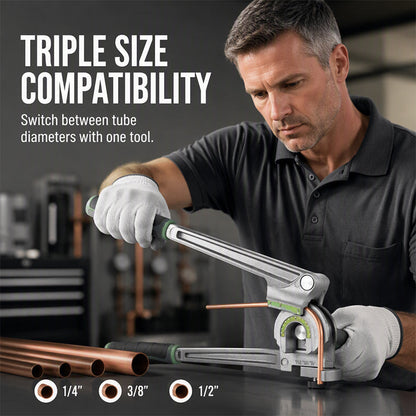 3-in-1 180° Manual Tubing Bender