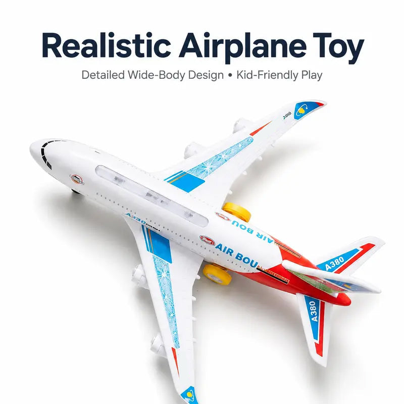 Electric Toy Airplane with Lights & Sounds