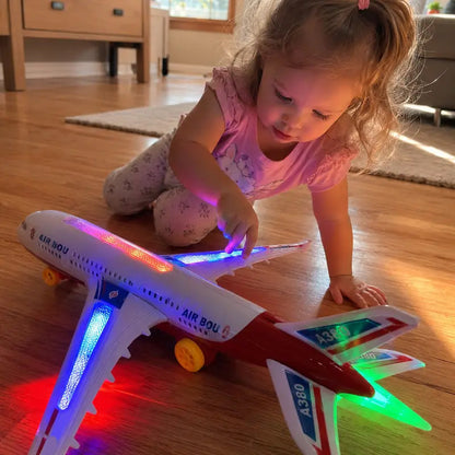 Electric Toy Airplane with Lights & Sounds