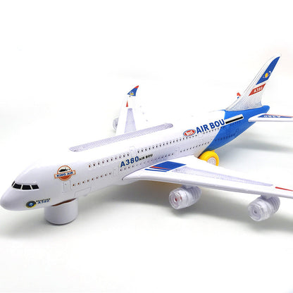 Electric Toy Airplane with Lights & Sounds