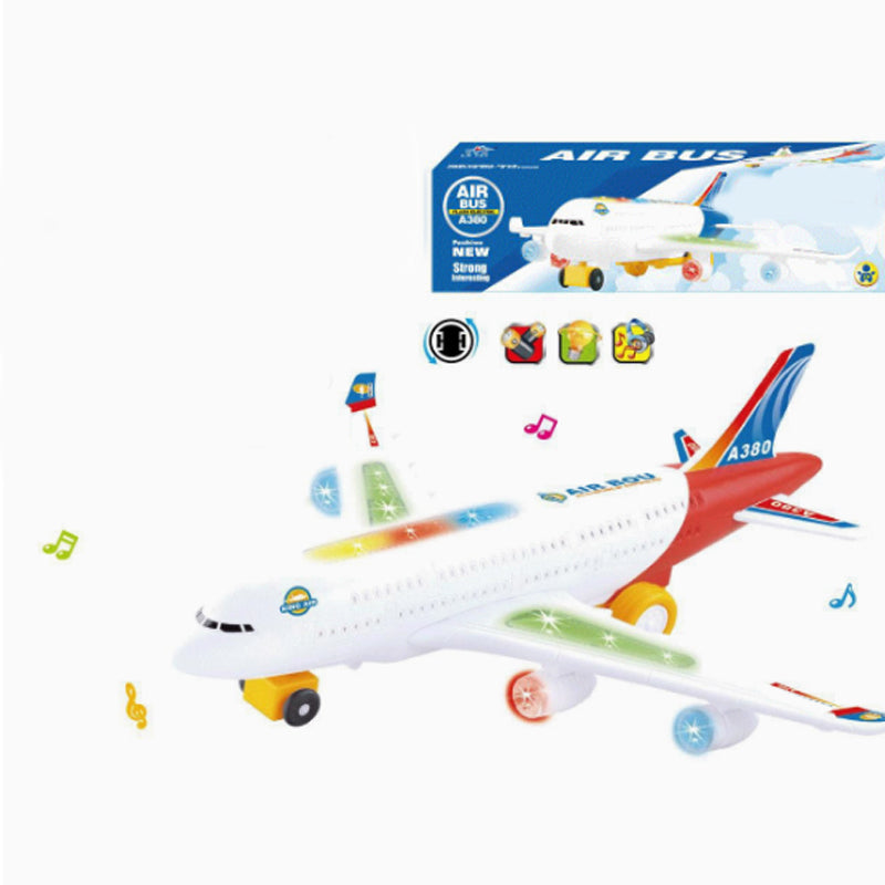 Electric Toy Airplane with Lights & Sounds