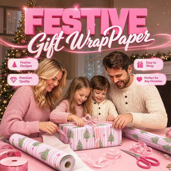 Christmas Wrapping Paper – Festive Gift Wrap for Holiday Presents